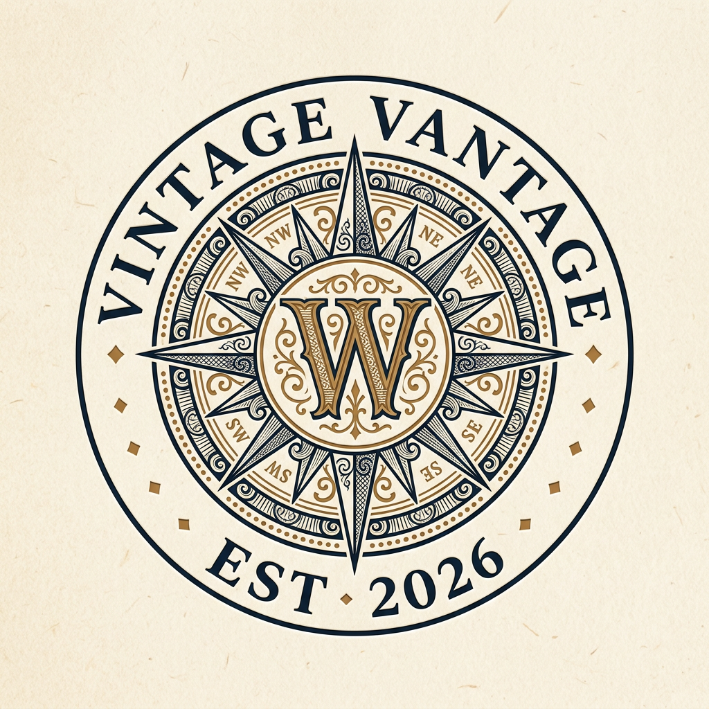 Vintage Vantage founder's seal — established 2026